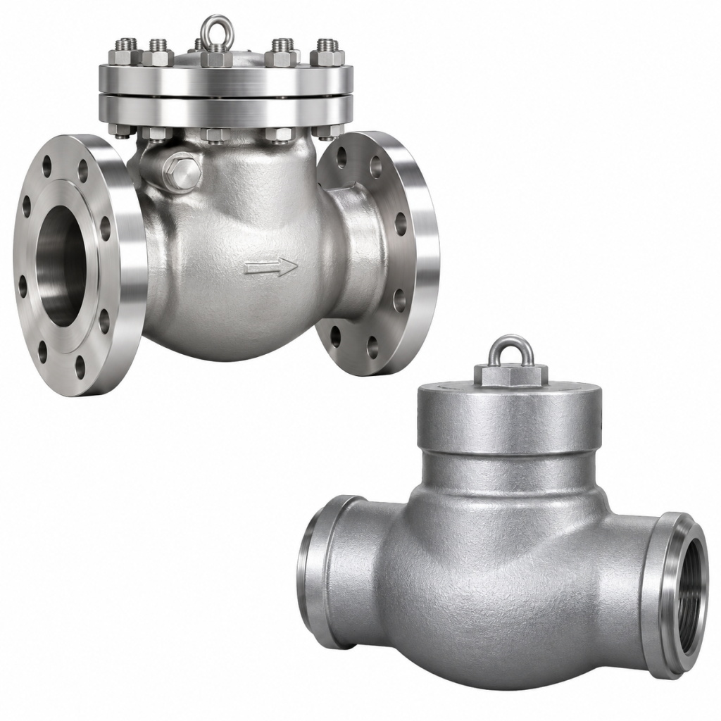 Swing Check (Bolted cove & Pressure Seal cover) Valve